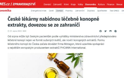 České lékárny nabídnou léčebné konopné extrakty, dovezou se ze zahraničí