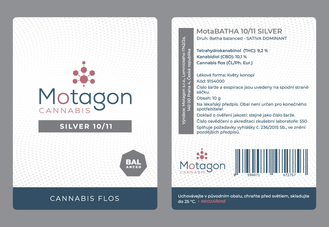 MotaBATHA 10-11 Label